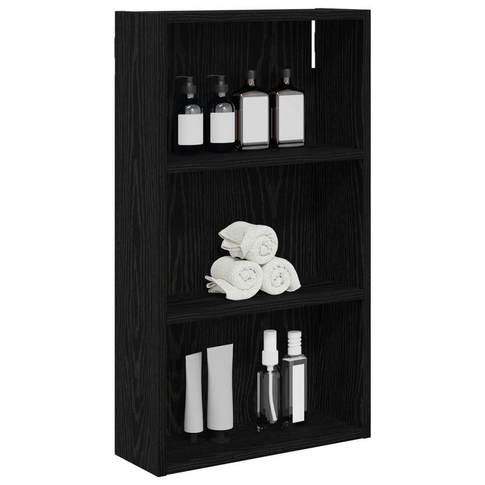 Dulap de perete pentru baie Stejar Negru 40 x 14 x 70 cm - WALTI WALTI
