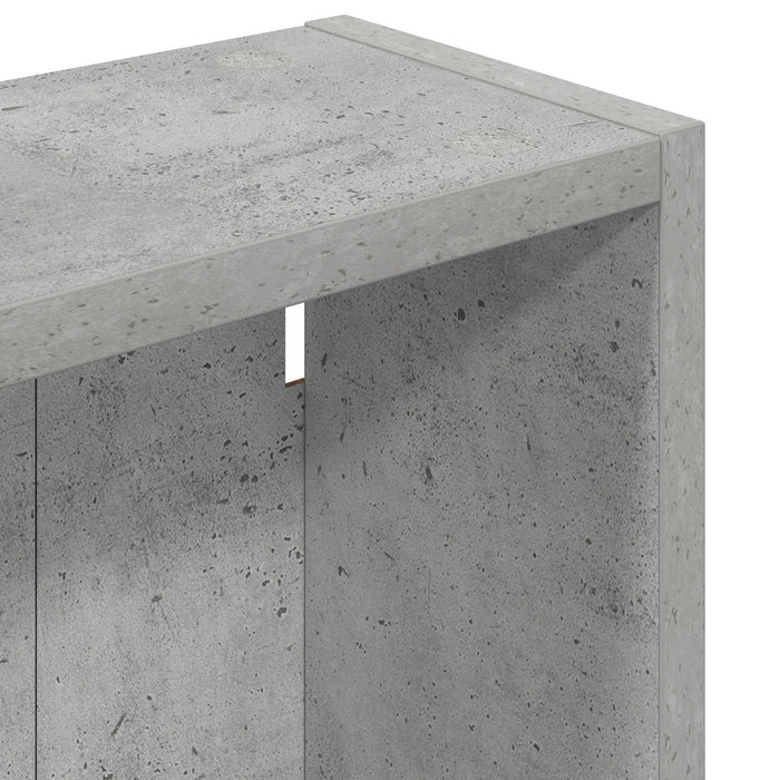 Dulap de perete pentru baie cu raft Gri Beton 40 x 14 x 70 cm - WALTI WALTI