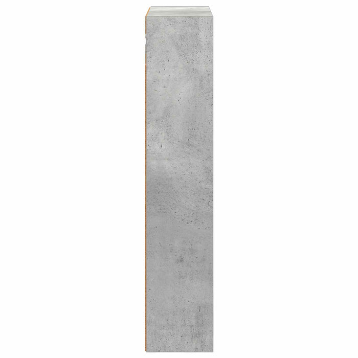 Dulap de perete pentru baie cu raft Gri Beton 40 x 14 x 70 cm - WALTI WALTI