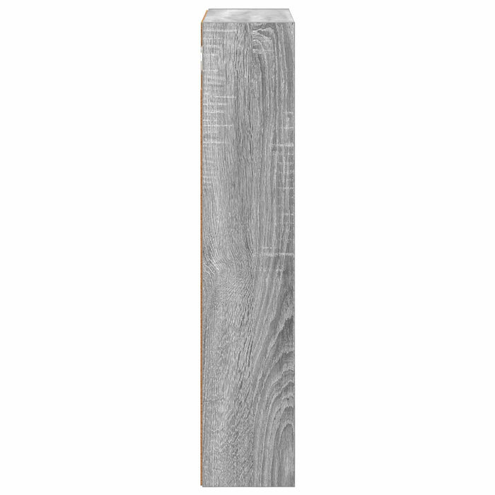Dulap de perete pentru baie cu raft Sonoma gri 40 x 14 x 70 cm - WALTI WALTI
