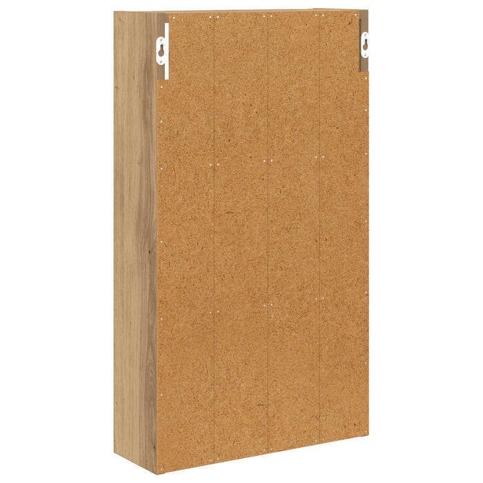 Dulap de perete pentru baie Stejar artizanal 40 x 14 x 70 cm - WALTI WALTI