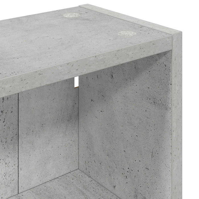 Dulap de perete pentru baie cu raft Gri Beton 40 x 16 x 62,5 cm - WALTI WALTI