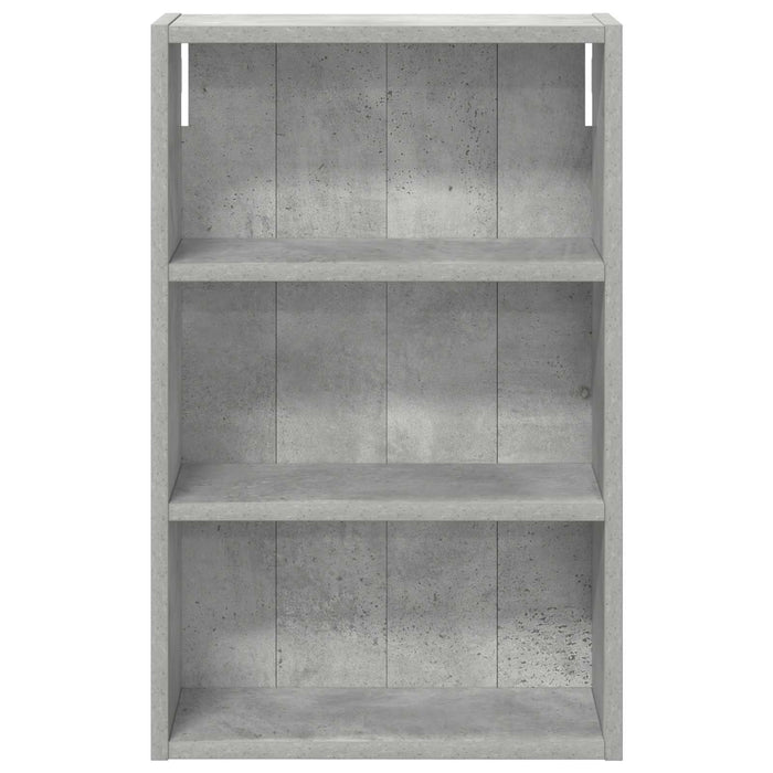 Dulap de perete pentru baie cu raft Gri Beton 40 x 16 x 62,5 cm - WALTI WALTI