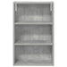 Dulap de perete pentru baie cu raft Gri Beton 40 x 16 x 62,5 cm - WALTI WALTI