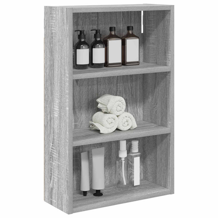 Dulap de perete pentru baie Sonoma gri 40 x 16 x 62,5 cm - WALTI WALTI