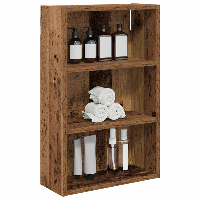 Dulap de perete pentru baie Lemn vechi 40 x 16 x 62,5 cm - WALTI WALTI