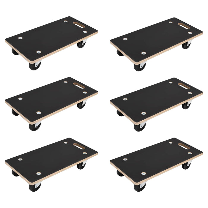 Trolly de transport 6 pcs Gri placaj - WALTI WALTI