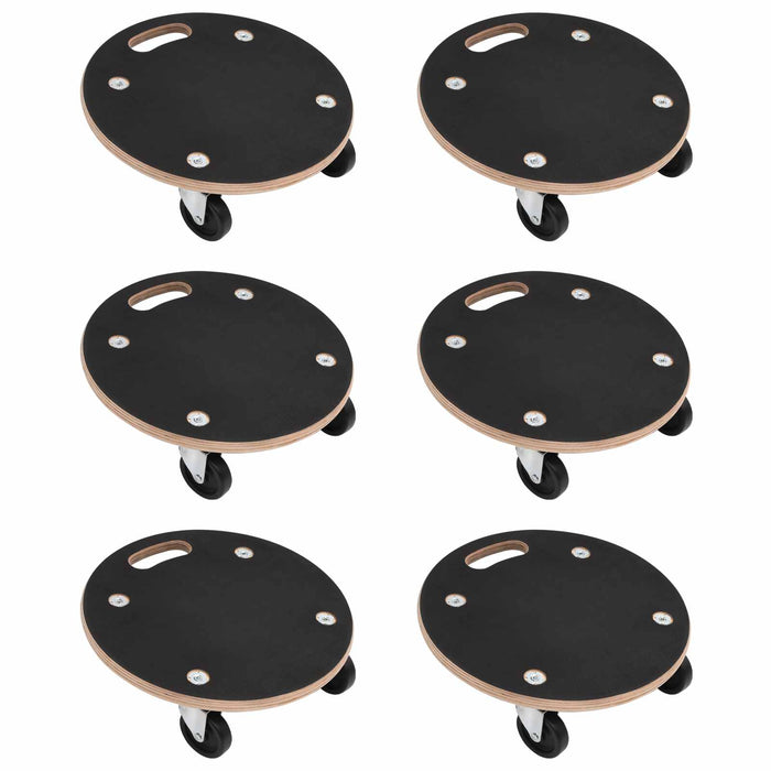 Trolly de transport 6 pcs Gri placaj - WALTI WALTI