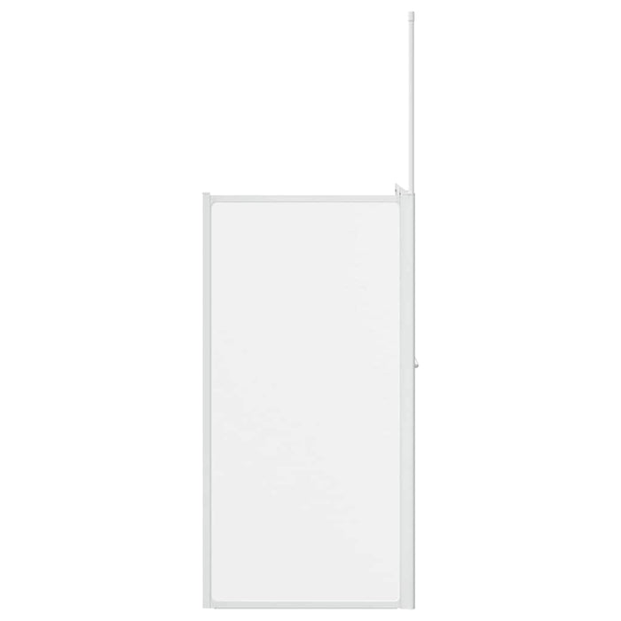 Ecran de baie Mat 120 x 70 x 137 cm Aluminiu & Panou PP WALTI