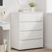 Dulapuri de depozitare Alb 80 x 48 x 105 cm Lemn compozit - WALTI WALTI