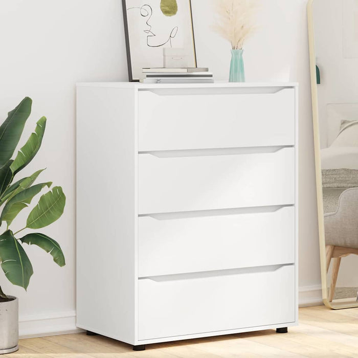 Dulapuri de depozitare Alb 80 x 48 x 105 cm Lemn compozit - WALTI WALTI