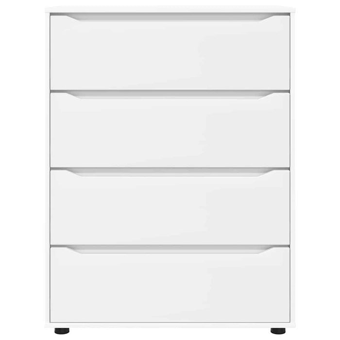Dulapuri de depozitare Alb 80 x 48 x 105 cm Lemn compozit - WALTI WALTI