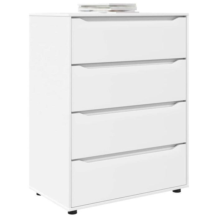 Dulapuri de depozitare Alb 80 x 48 x 105 cm Lemn compozit - WALTI WALTI