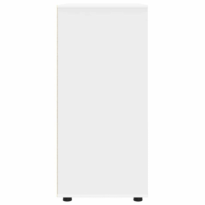 Dulapuri de depozitare Alb 80 x 48 x 105 cm Lemn compozit - WALTI WALTI