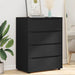 Dulapuri de depozitare Negru 80 x 48 x 105 cm Lemn compozit - WALTI WALTI