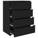 Dulapuri de depozitare Negru 80 x 48 x 105 cm Lemn compozit - WALTI WALTI