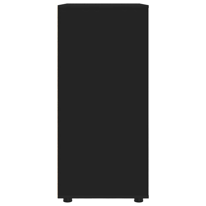 Dulapuri de depozitare Negru 80 x 48 x 105 cm Lemn compozit - WALTI WALTI