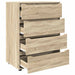 Dulapuri de depozitare Stejar Sonoma 80 x 48 x 105 cm - WALTI WALTI