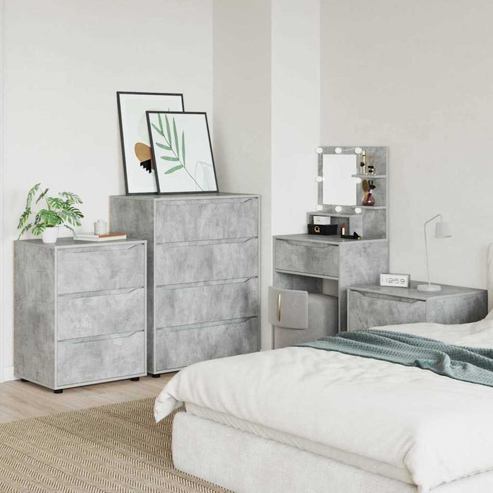 Dulapuri de depozitare Gri din beton 80 x 48 x 105 cm - WALTI WALTI