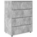 Dulapuri de depozitare Gri din beton 80 x 48 x 105 cm - WALTI WALTI