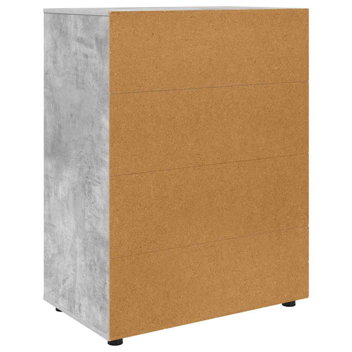 Dulapuri de depozitare Gri din beton 80 x 48 x 105 cm - WALTI WALTI