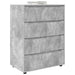 Dulapuri de depozitare Gri din beton 80 x 48 x 105 cm - WALTI WALTI