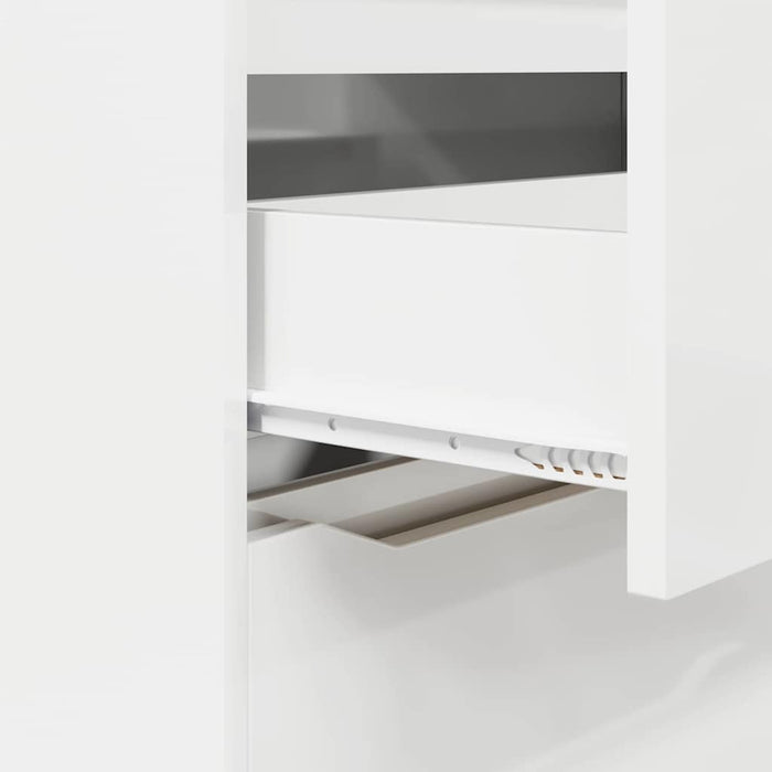Dulapuri de depozitare Alb lucios 80 x 48 x 105 cm - WALTI WALTI