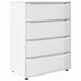 Dulapuri de depozitare Alb lucios 80 x 48 x 105 cm - WALTI WALTI