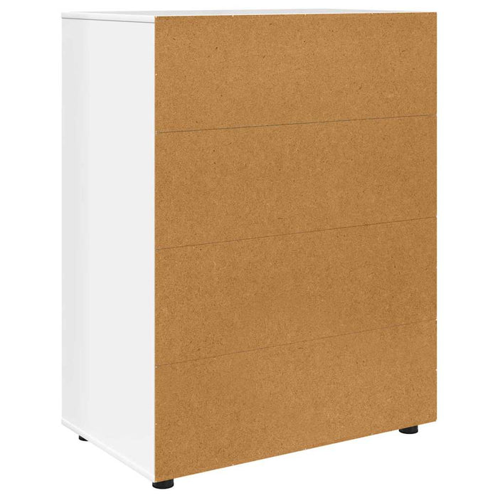 Dulapuri de depozitare Alb lucios 80 x 48 x 105 cm - WALTI WALTI