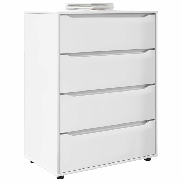 Dulapuri de depozitare Alb lucios 80 x 48 x 105 cm - WALTI WALTI