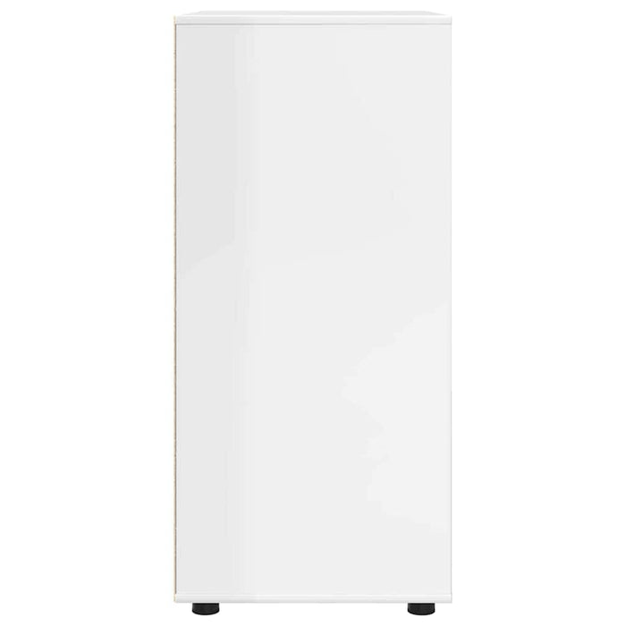 Dulapuri de depozitare Alb lucios 80 x 48 x 105 cm - WALTI WALTI