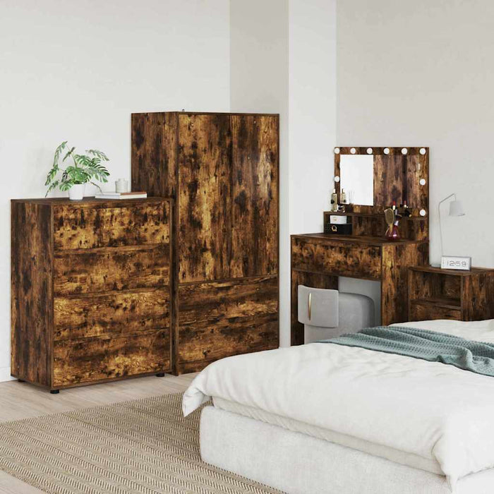 Dulapuri de depozitare Stejar fumuriu 80 x 48 x 105 cm - WALTI WALTI