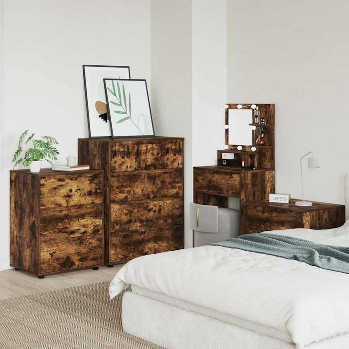 Dulapuri de depozitare Stejar fumuriu 80 x 48 x 105 cm - WALTI WALTI
