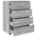 Dulapuri de depozitare Gri Sonoma 80 x 48 x 105 cm - WALTI WALTI