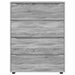 Dulapuri de depozitare Gri Sonoma 80 x 48 x 105 cm - WALTI WALTI