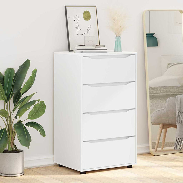 Dulapuri de depozitare Alb 60 x 48 x 105 cm Lemn compozit - WALTI WALTI