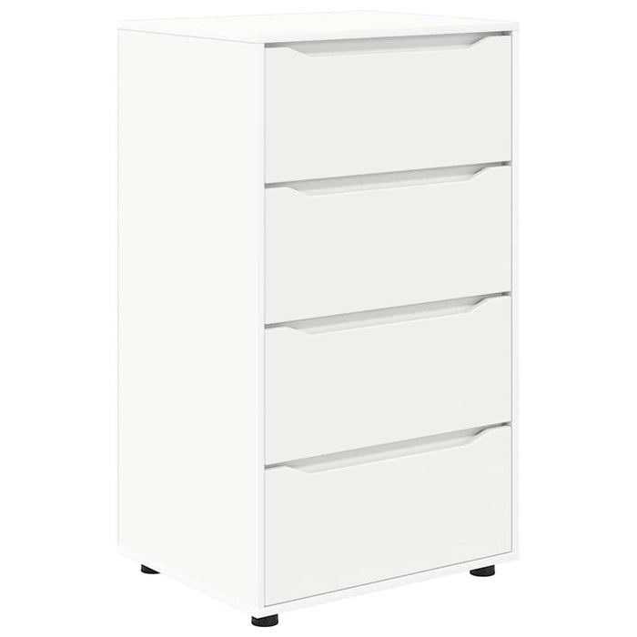 Dulapuri de depozitare Alb 60 x 48 x 105 cm Lemn compozit - WALTI WALTI