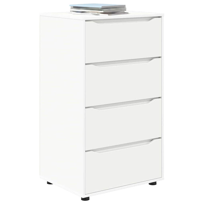 Dulapuri de depozitare Alb 60 x 48 x 105 cm Lemn compozit - WALTI WALTI