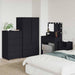 Dulapuri de depozitare Negru 60 x 48 x 105 cm Lemn compozit - WALTI WALTI