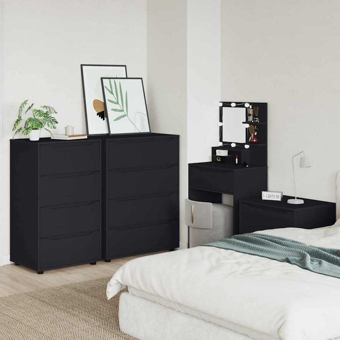 Dulapuri de depozitare Negru 60 x 48 x 105 cm Lemn compozit - WALTI WALTI