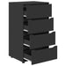 Dulapuri de depozitare Negru 60 x 48 x 105 cm Lemn compozit - WALTI WALTI