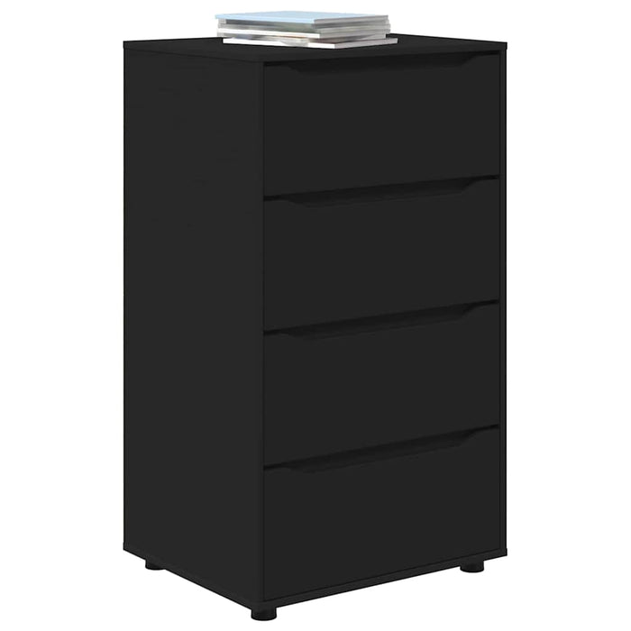 Dulapuri de depozitare Negru 60 x 48 x 105 cm Lemn compozit - WALTI WALTI