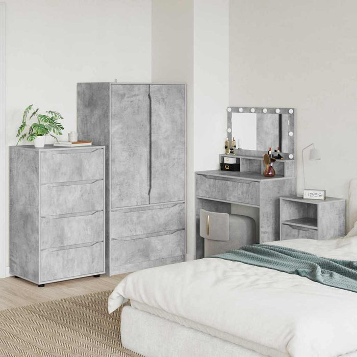 Dulapuri de depozitare Gri din beton 60 x 48 x 105 cm - WALTI WALTI