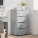 Dulapuri de depozitare Gri din beton 60 x 48 x 105 cm - WALTI WALTI