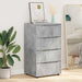 Dulapuri de depozitare Gri din beton 60 x 48 x 105 cm - WALTI WALTI