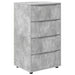 Dulapuri de depozitare Gri din beton 60 x 48 x 105 cm - WALTI WALTI