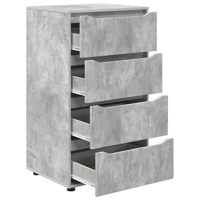 Dulapuri de depozitare Gri din beton 60 x 48 x 105 cm - WALTI WALTI