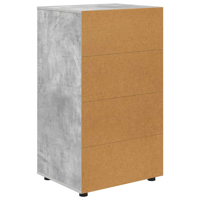 Dulapuri de depozitare Gri din beton 60 x 48 x 105 cm - WALTI WALTI