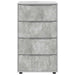 Dulapuri de depozitare Gri din beton 60 x 48 x 105 cm - WALTI WALTI