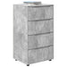 Dulapuri de depozitare Gri din beton 60 x 48 x 105 cm - WALTI WALTI